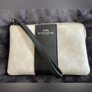 Coach Signature wristlet